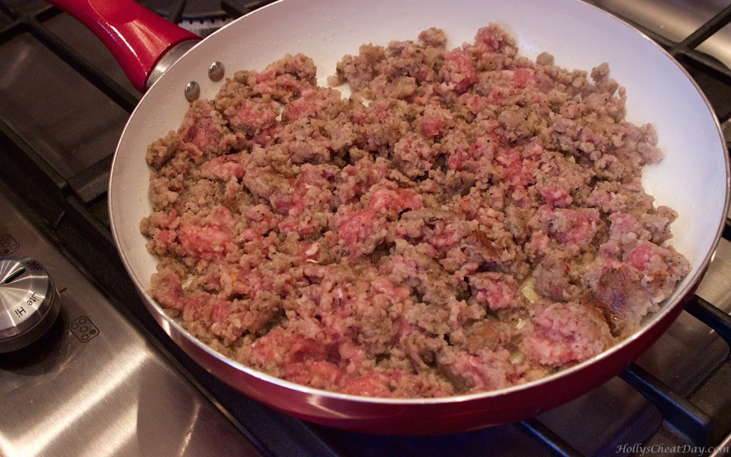 sausage-gravy-casserole| HollysCheatDay.com