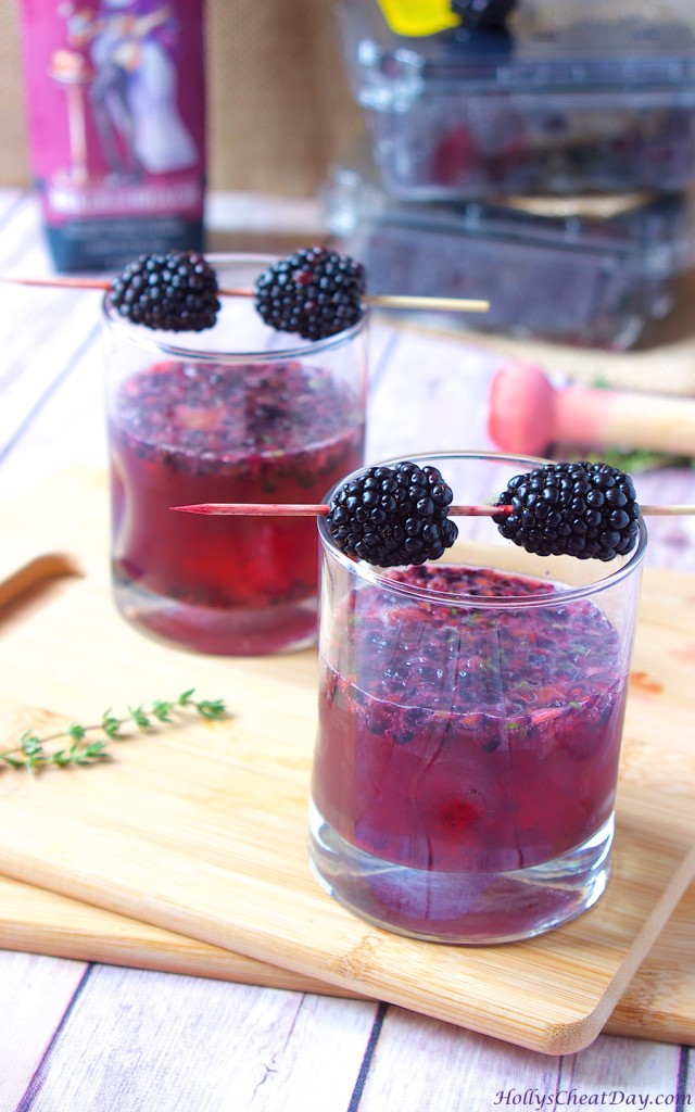 blackberry-thyme-cocktail| HollysCheatDay.com