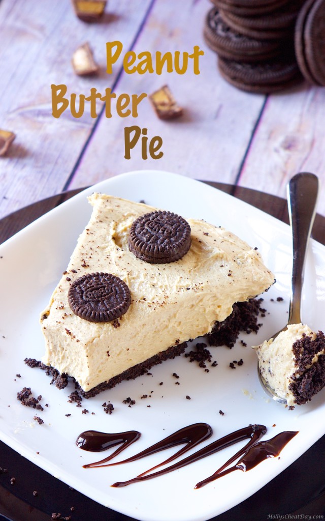 peanut-butter-pie| HollysCheatDay.com