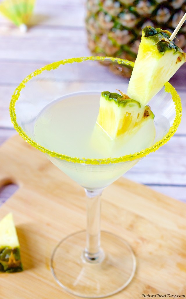 pineapple-martini| HollysCheatDay.com