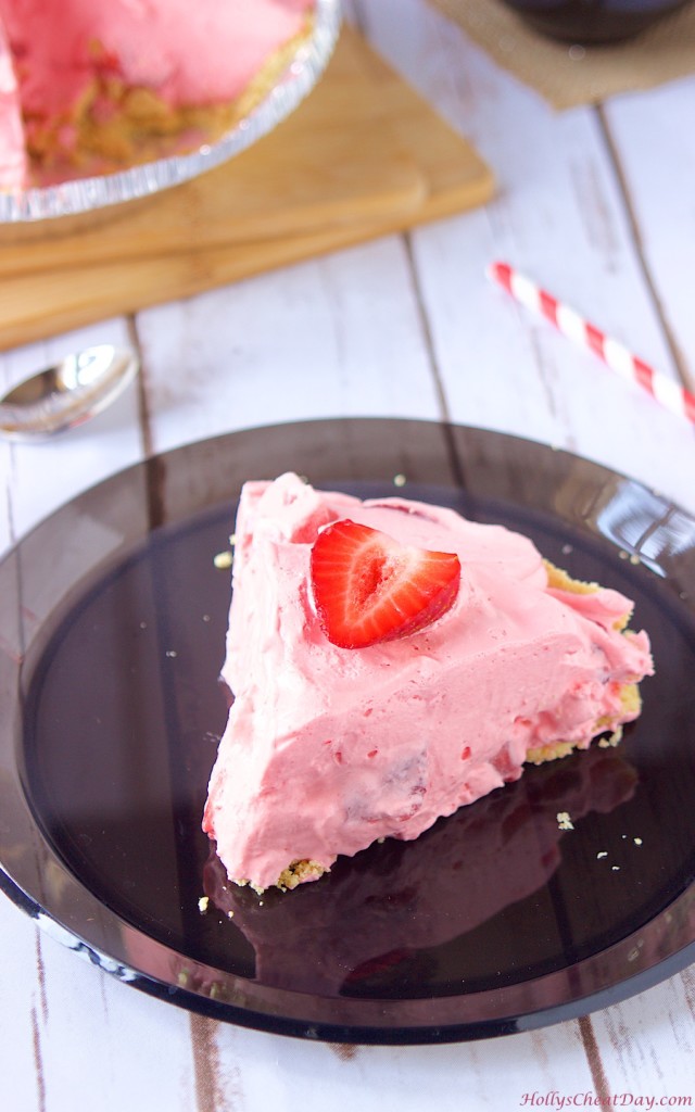 summer-strawberry-pie| HollysCheatDay.com