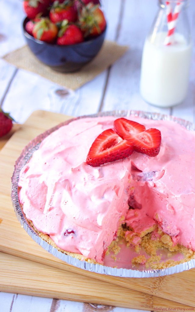 summer-strawberry-pie| HollysCheatDay.com
