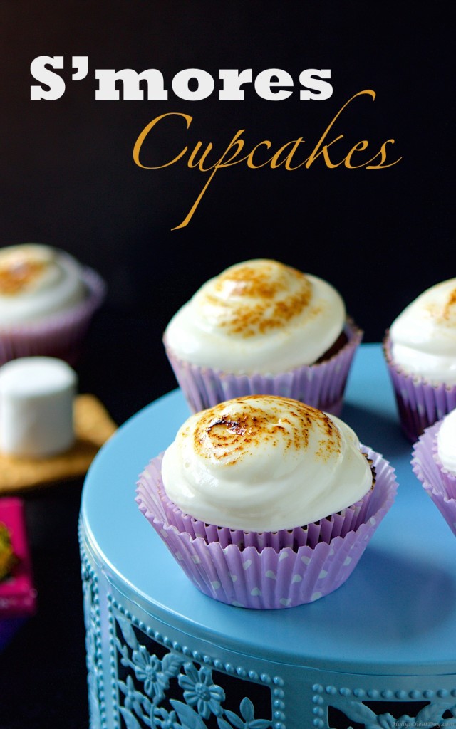 smores-cupcakes| HollysCheatDay.com