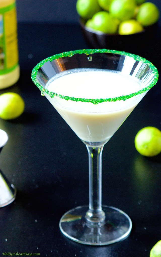 key-lime-martini| HollysCheatDay.com