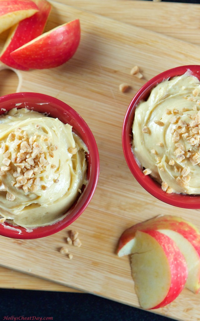 easy-salted-caramel-apple-dip| HollysCheatDay.com