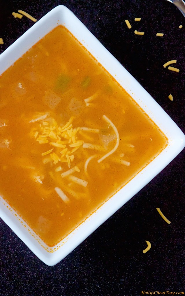 chicken-enchilada-soup| HollysCheatDay.com