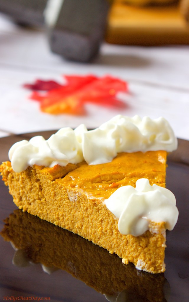 protein-pumpkin-pie| HollysCheatDay.com