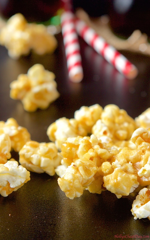 easy-caramel-popcorn|HollysCheatDay.com