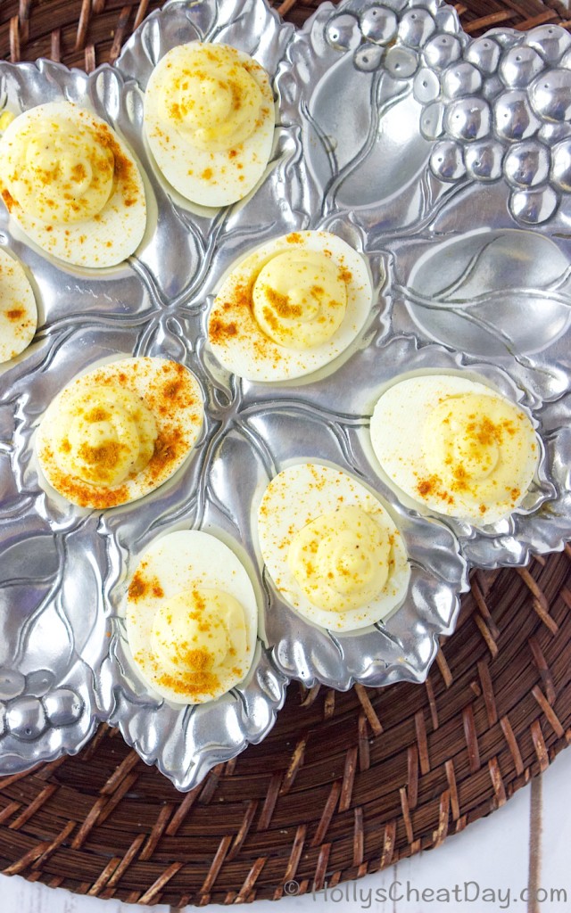 deviled-eggs| HollysCheatDay.com