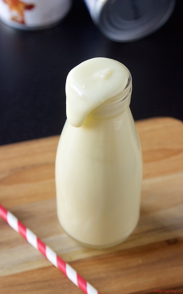 how-to-series-homemade-sweetened-condensed-milk| HollysCheatDay.com