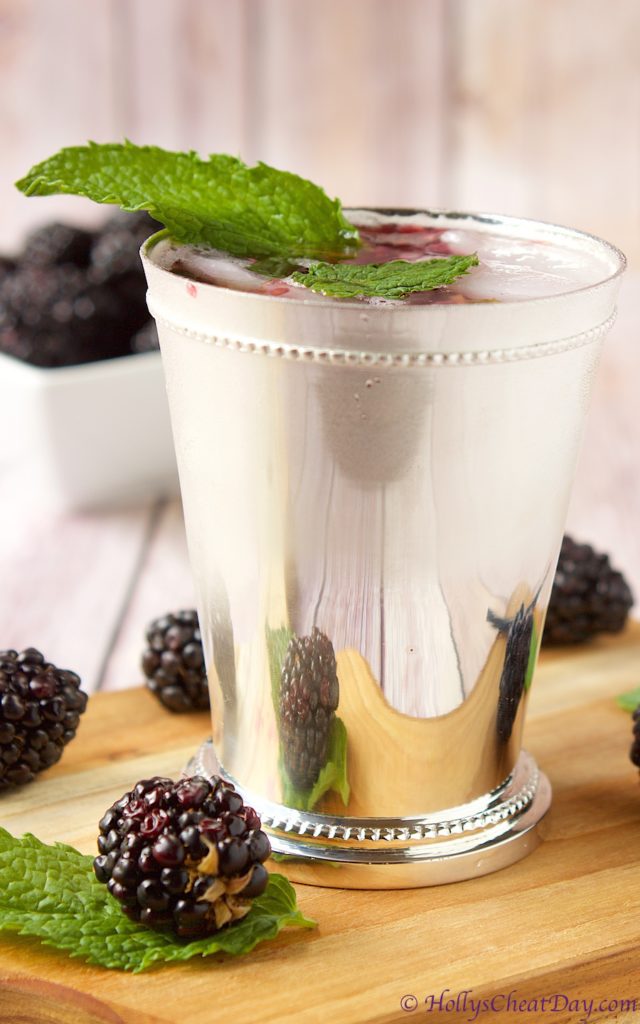 blackberry-mint-julep| HollysCheatDay.com