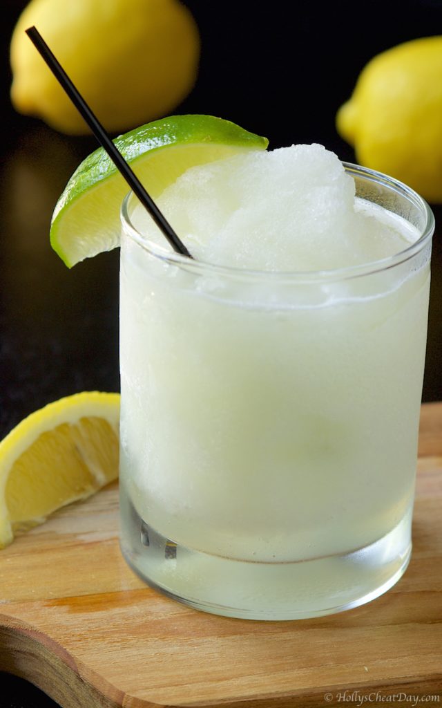 frozen-coconut-lemonade| HollysCheatDay.com