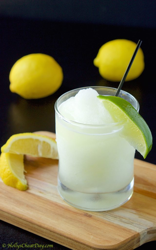 frozen-coconut-lemonade| HollysCheatDay.com
