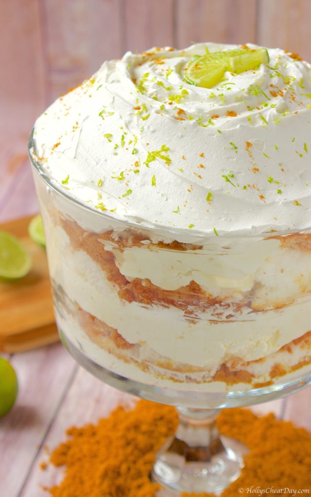 key-lime-trifle| HollysCheatDay.com