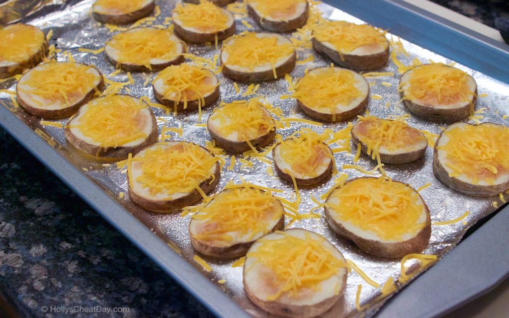easy-cheesy-potato-skins| HollysCheatDay.com