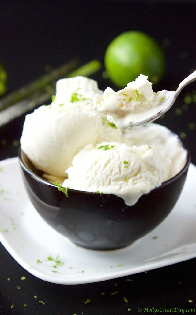key-lime-pie-ice-cream| HollysCheatDay.com