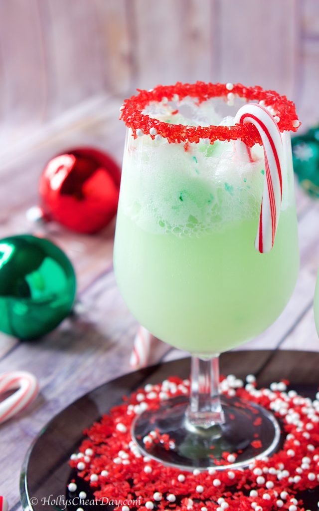 The-Grinch-Cocktail | HollysCheatDay.com