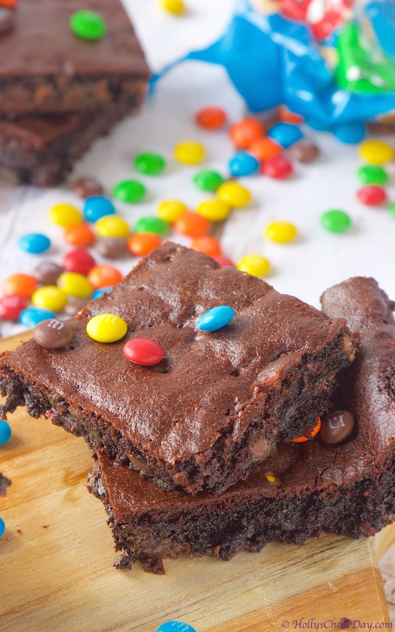 Chocolate Cake Mix Cookie Bars - HOLLY'S CHEAT DAY